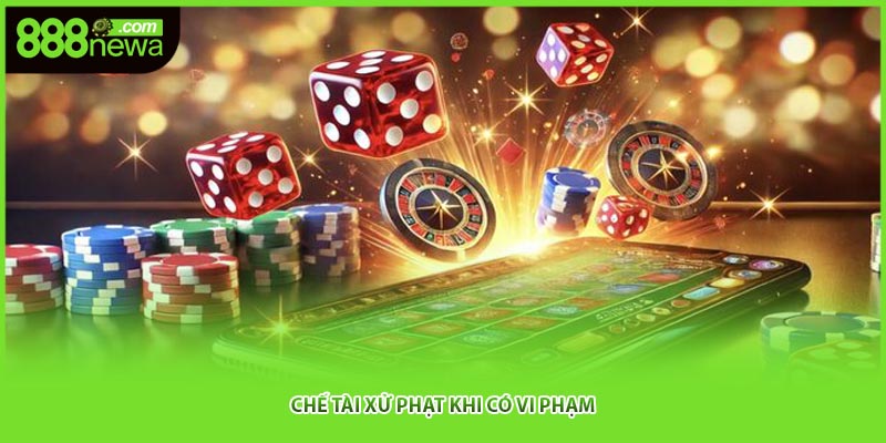 Chế tài xử phạt khi có vi phạm