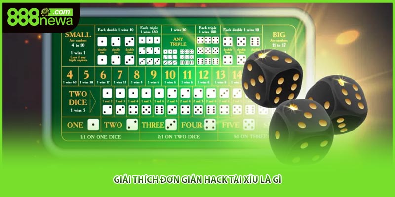 Giải thích đơn giản hack tài xỉu là gì